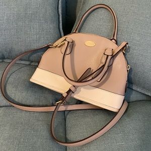 Taupe Coach Crossbody Purse